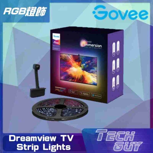 Govee【Immersion Wi-Fi TV Backlights】影院感Wi-Fi 電視背光燈帶 (2長度) | H6199