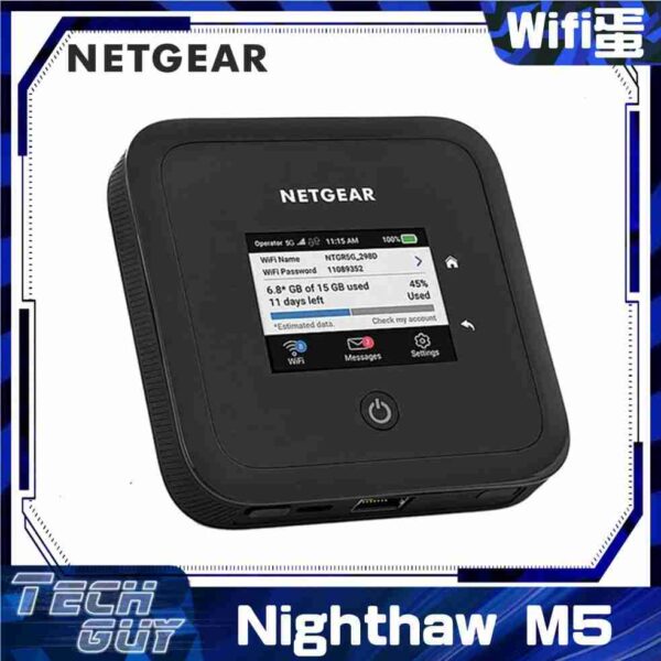 Netgear【Nighthaw M5】5G SIM Router 路由器 Wifi蛋(MR5200)