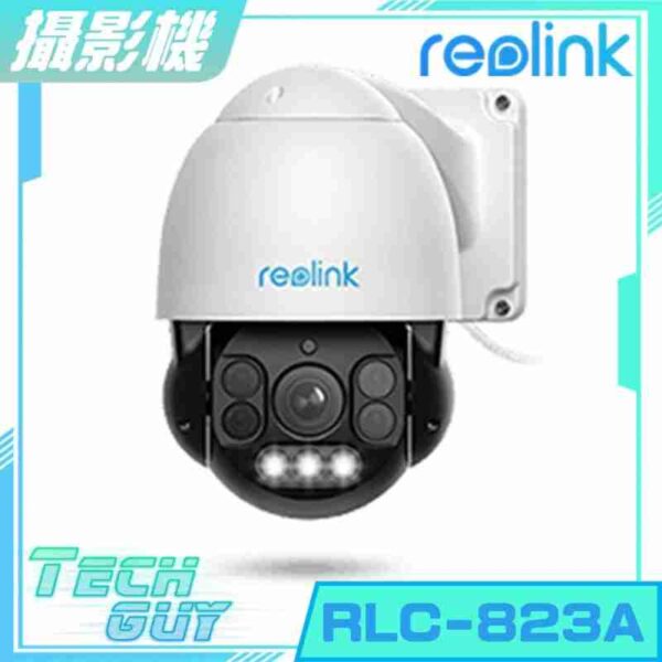 Reolink【RLC-823A】4K 8MP H.265 PoE 戶外防水攝影機