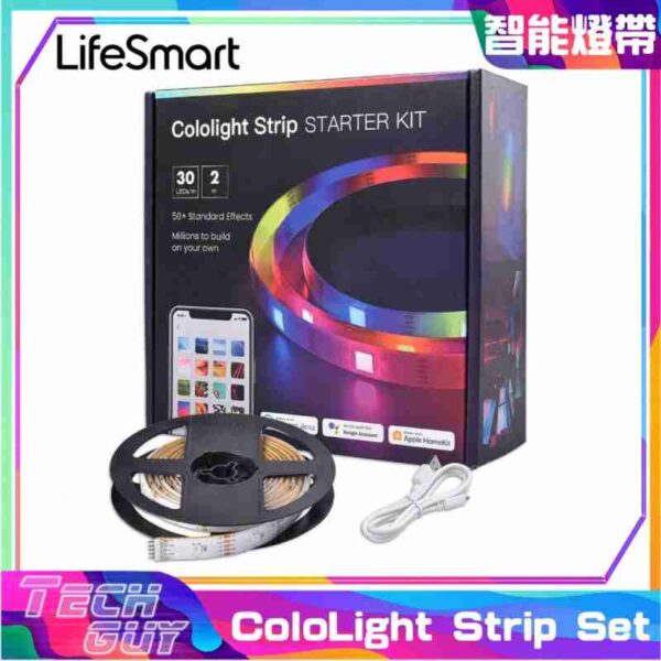 LifeSmart【ColoLight Strip Set】(30LEDs/m) 智能燈帶 (2米)