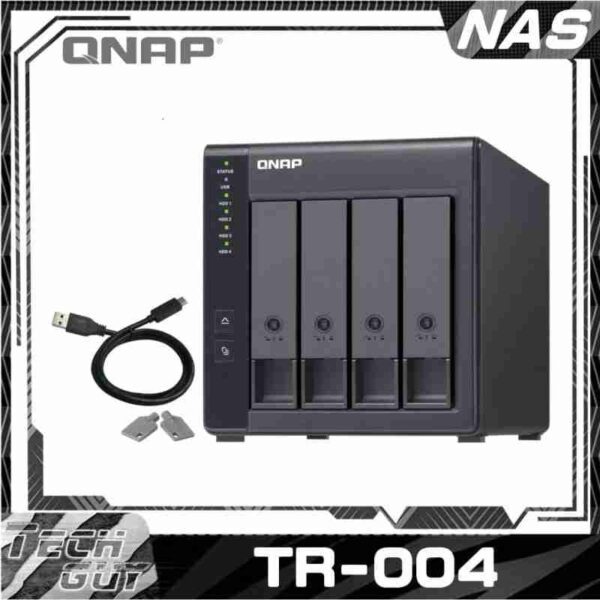 QNAP【TR-004】4-Bay NAS