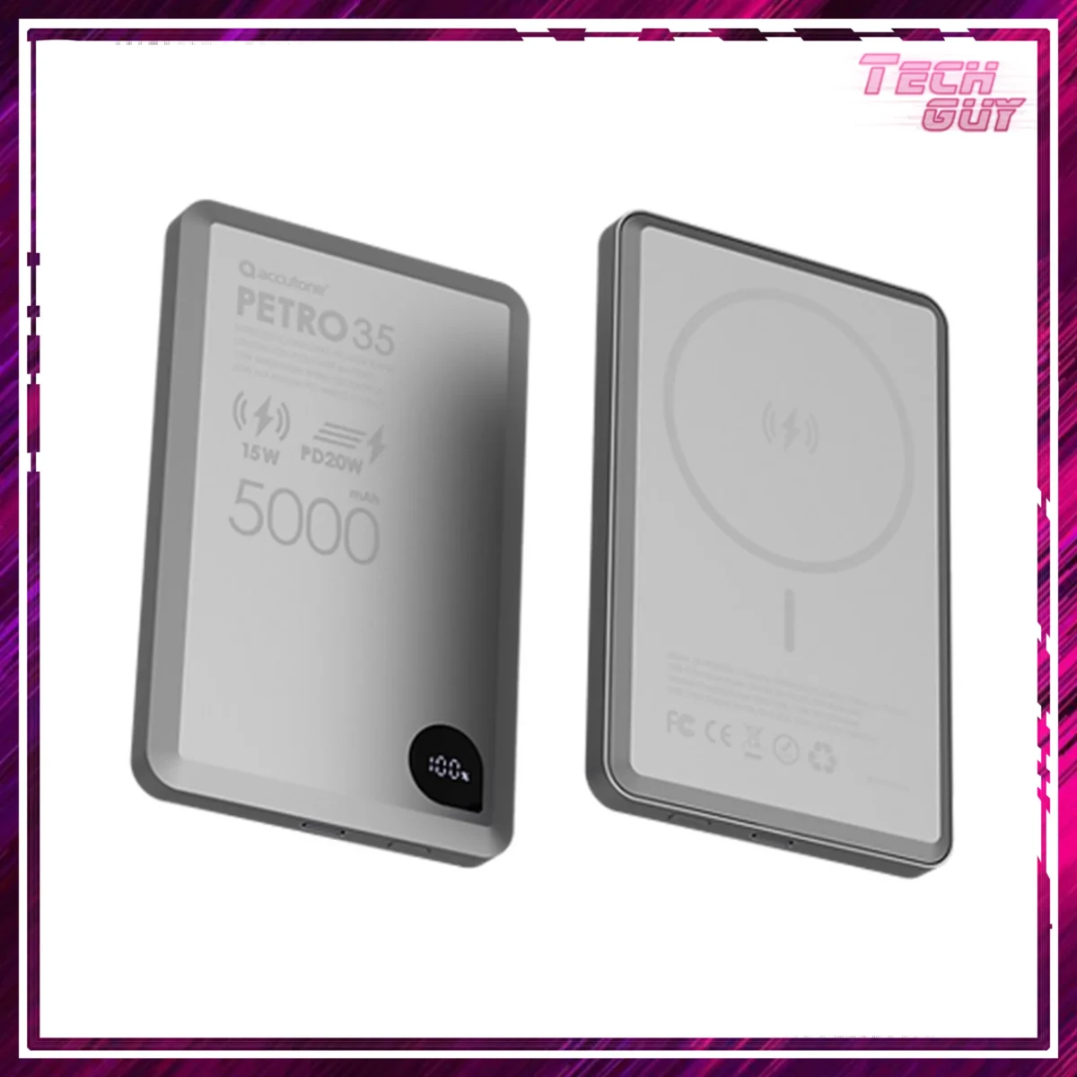 Accutone Petro 35 5000mAh 外置充電器 1