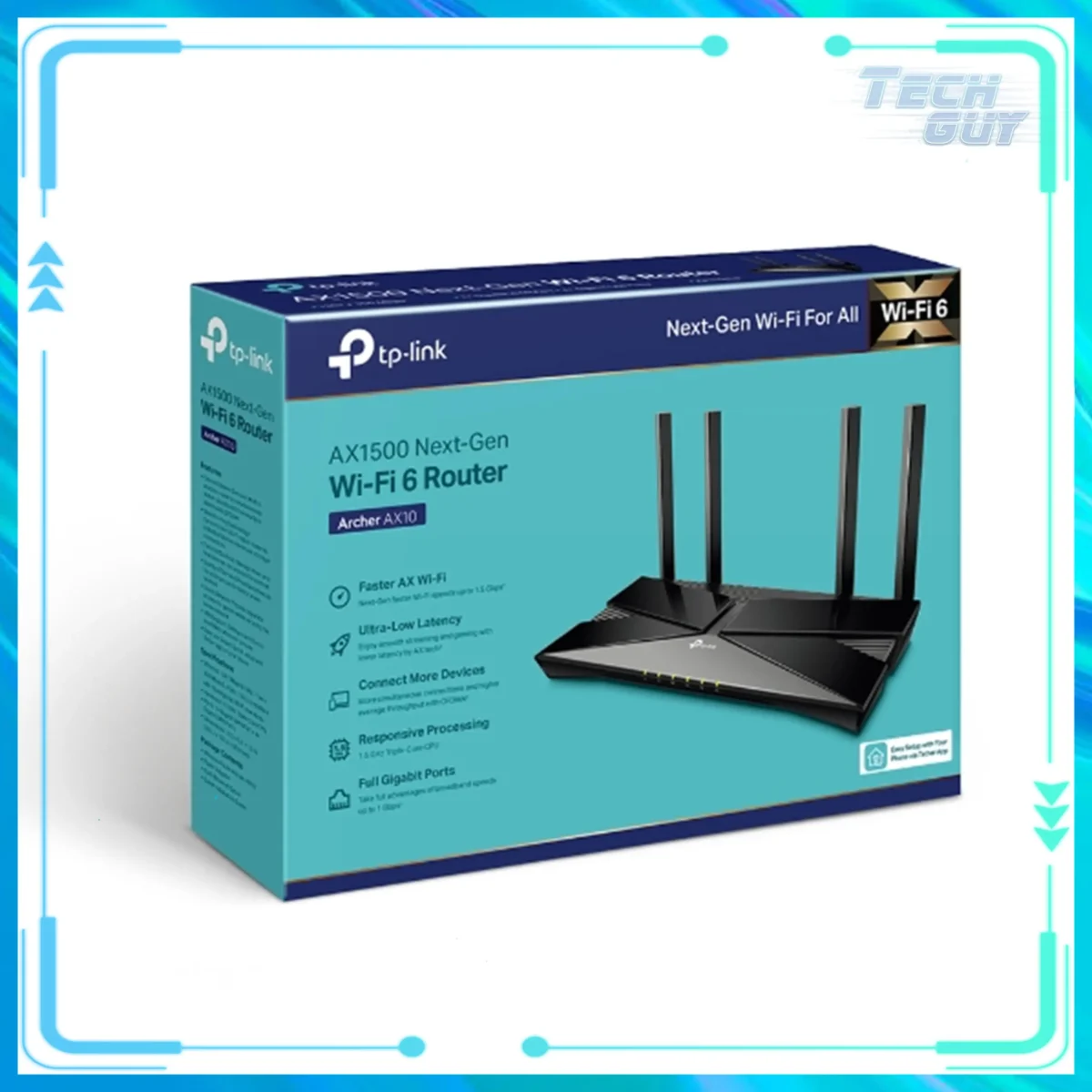 TP-Link Archer AX10 WiFi 6 AX1500 路由器 2