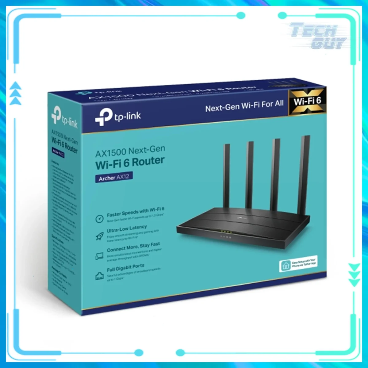 TP-Link Archer AX12 WiFi 6 AX1500 路由器 2