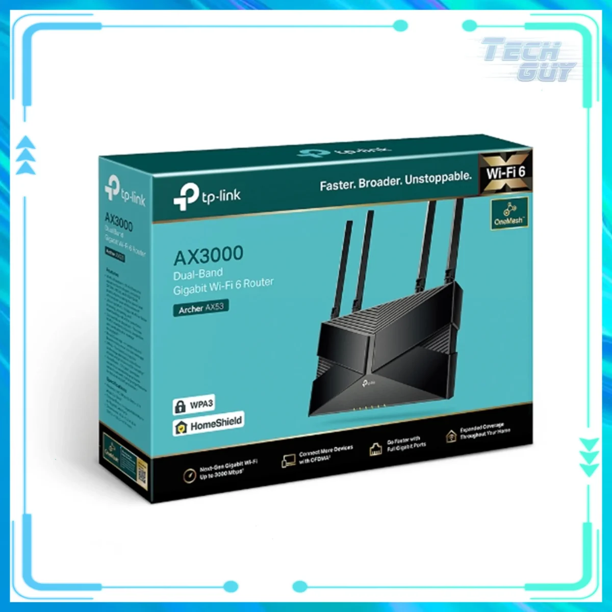 TP-Link Archer AX53 WiFi 6 AX3000 雙頻路由器 2