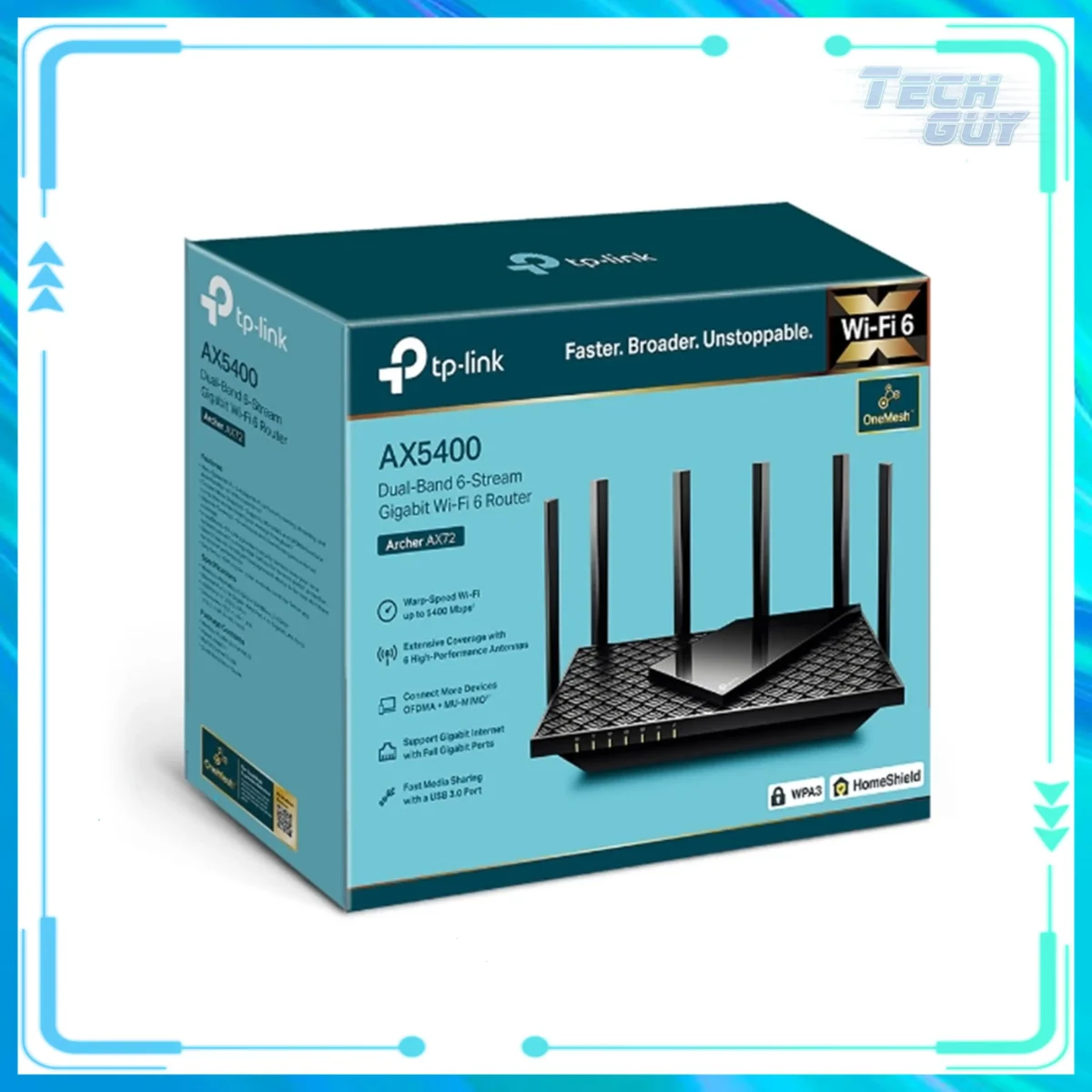TP-Link Archer AX72 WiFi 6 AX5400 雙頻路由器 2