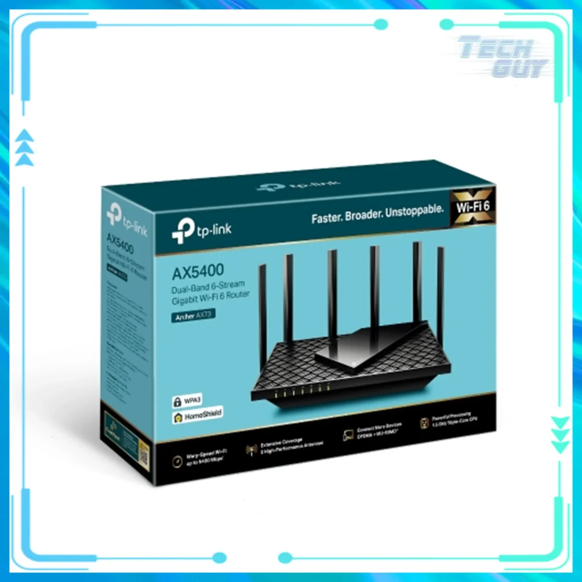 TP-Link Archer AX73 WiFi 6 AX5400 雙頻路由器 2