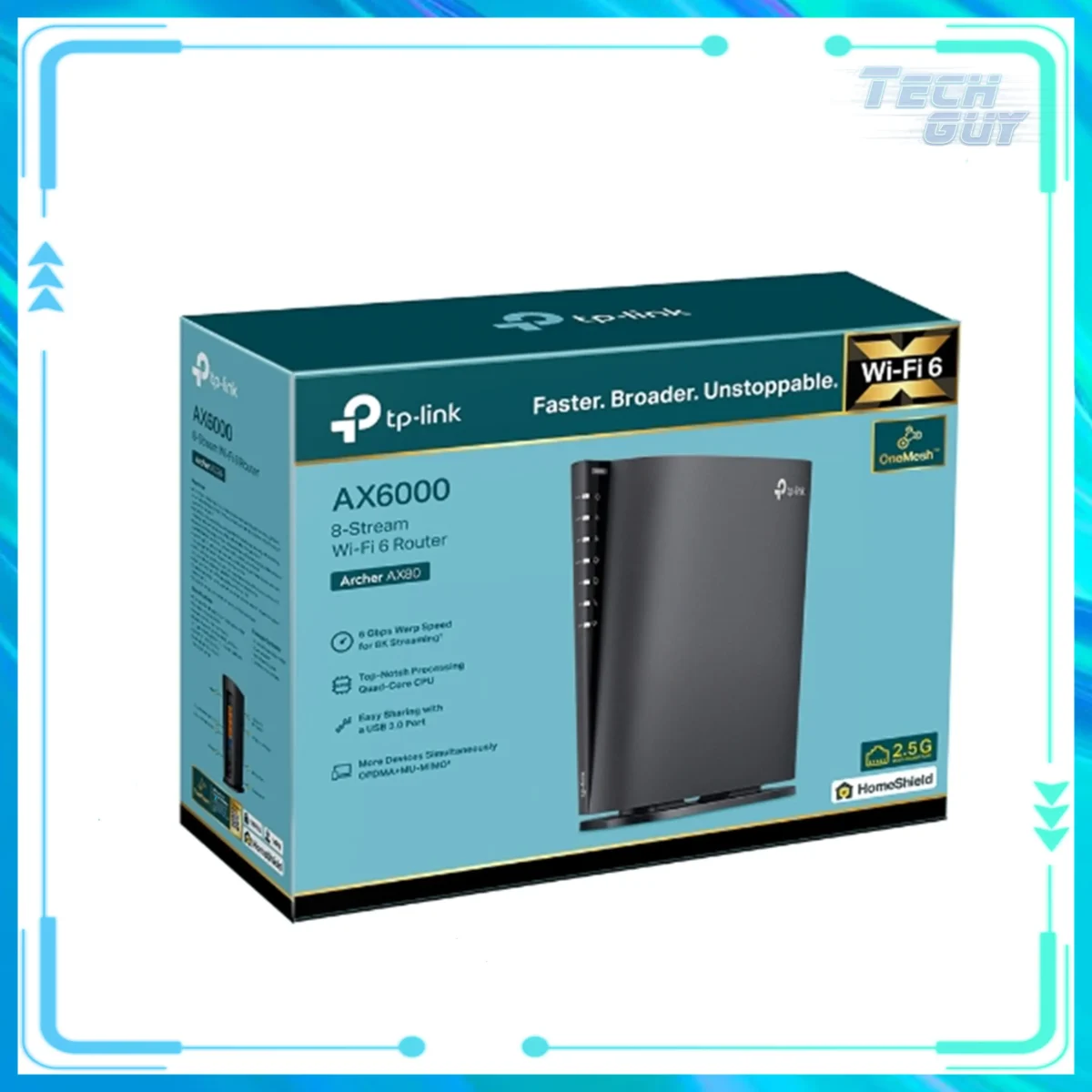 TP-Link Archer AX80 WiFi 6 AX6000 雙頻路由器 2