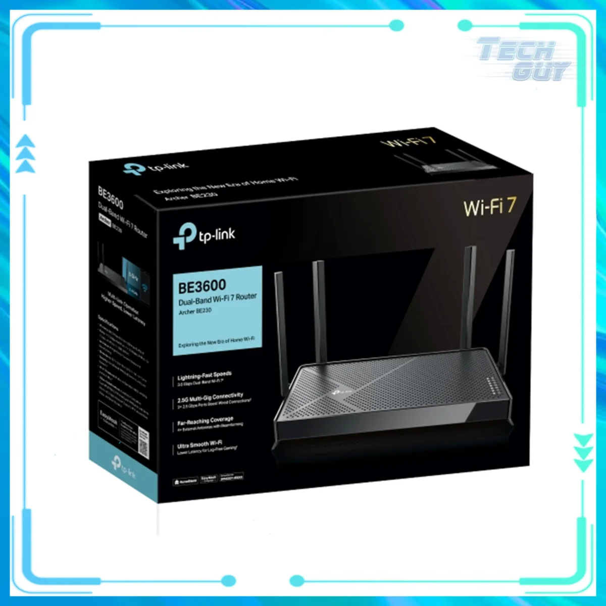 TP-Link Archer BE230 WiFi 7 BE3600 雙頻路由器 2