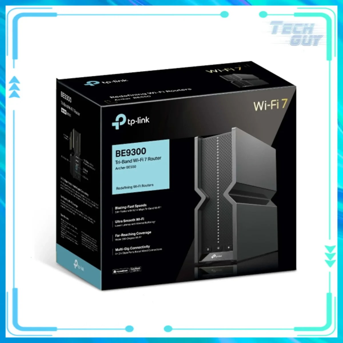 TP-Link Archer BE550 WiFi 7 BE9300 三頻路由器 1