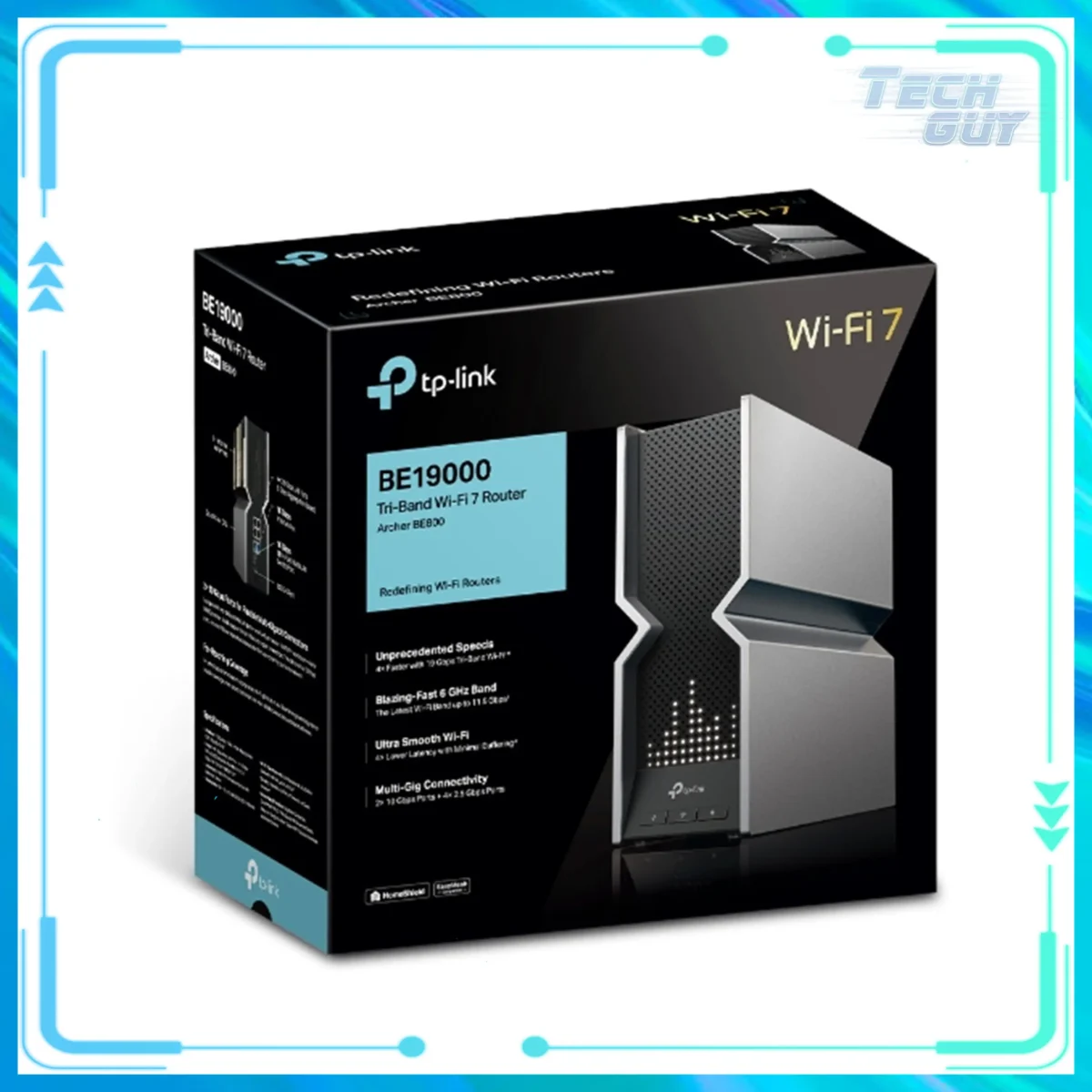 TP-Link Archer BE800 WiFi 7 BE19000 三頻路由器 2