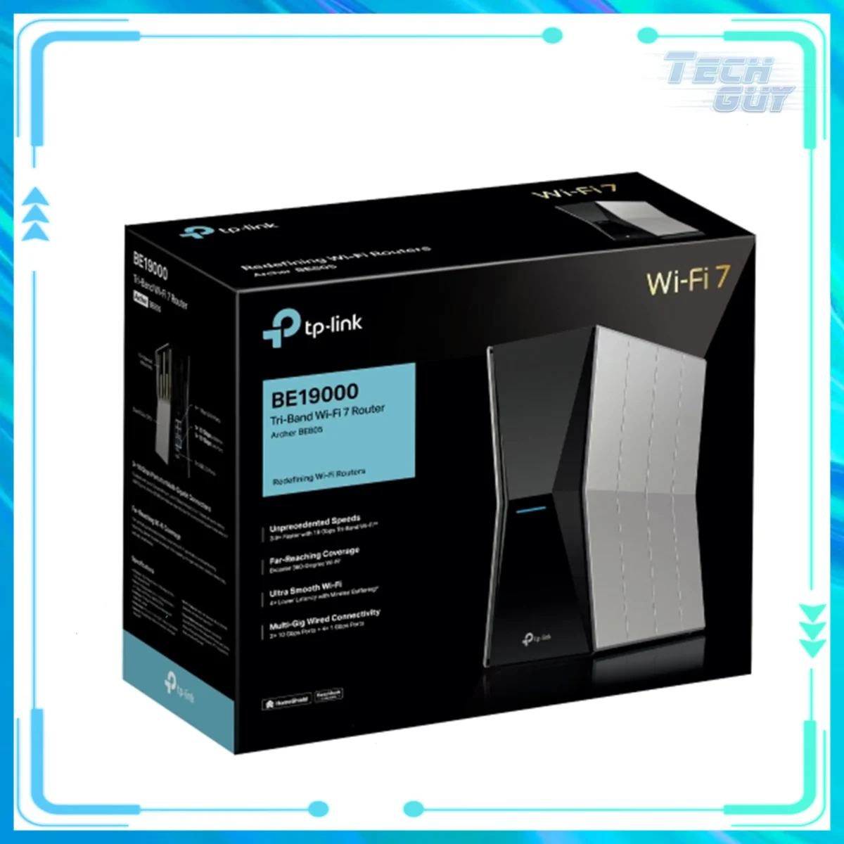 TP-Link Archer BE805 WiFi 7 BE19000 三頻路由器 2