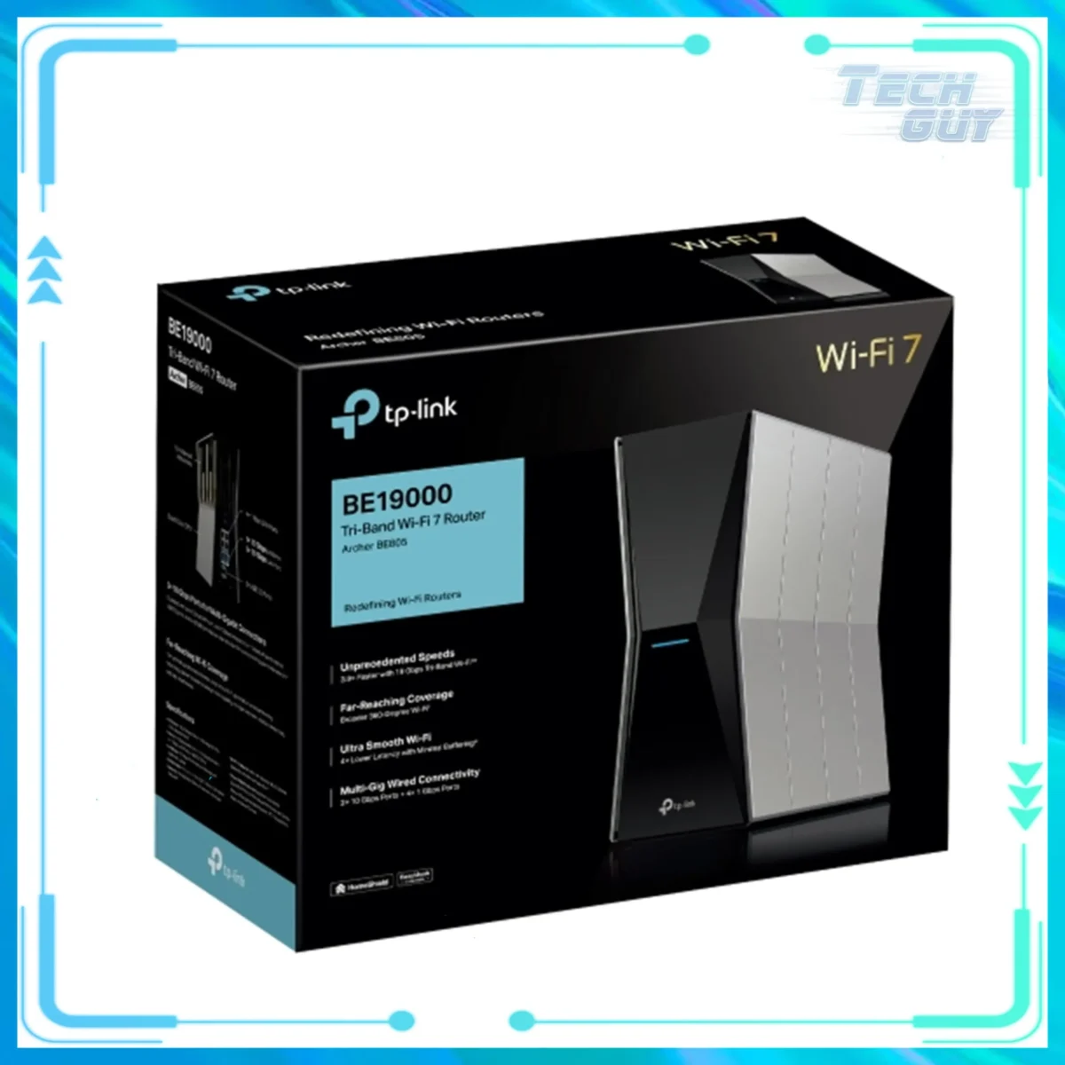 TP-Link Archer BE805 WiFi 7 BE19000 三頻路由器 2