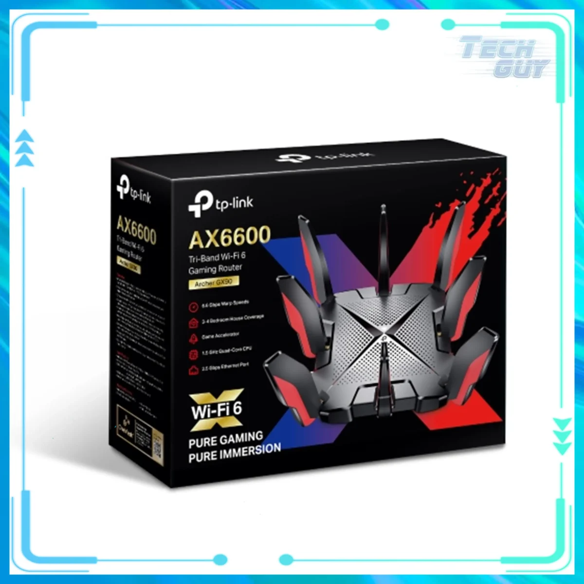 TP-Link Archer GX90 WiFi 6 AX6600 三頻路由器 2