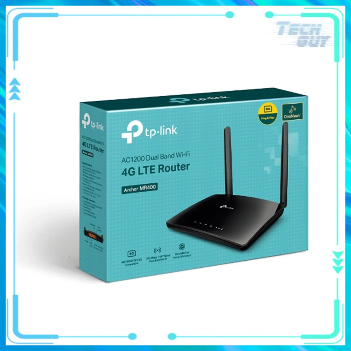 TP-Link Archer MR400 AC1200 無線雙頻 4G LTE 路由器 3