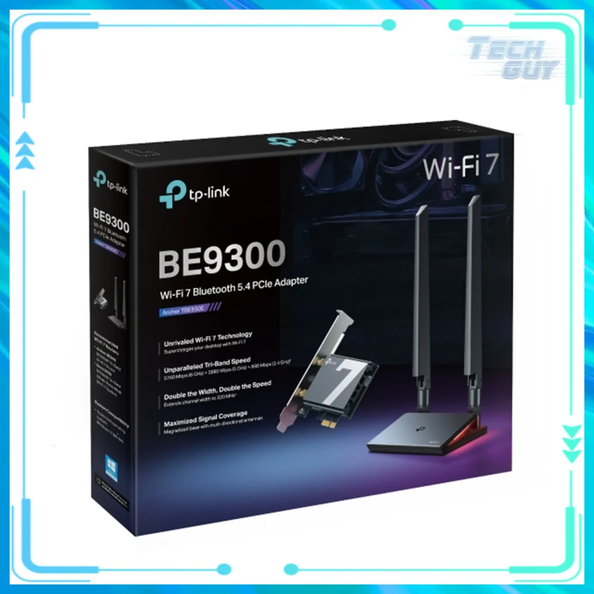 TP-Link Archer TBE550E WiFi 7 BE9300 無線網絡卡 2