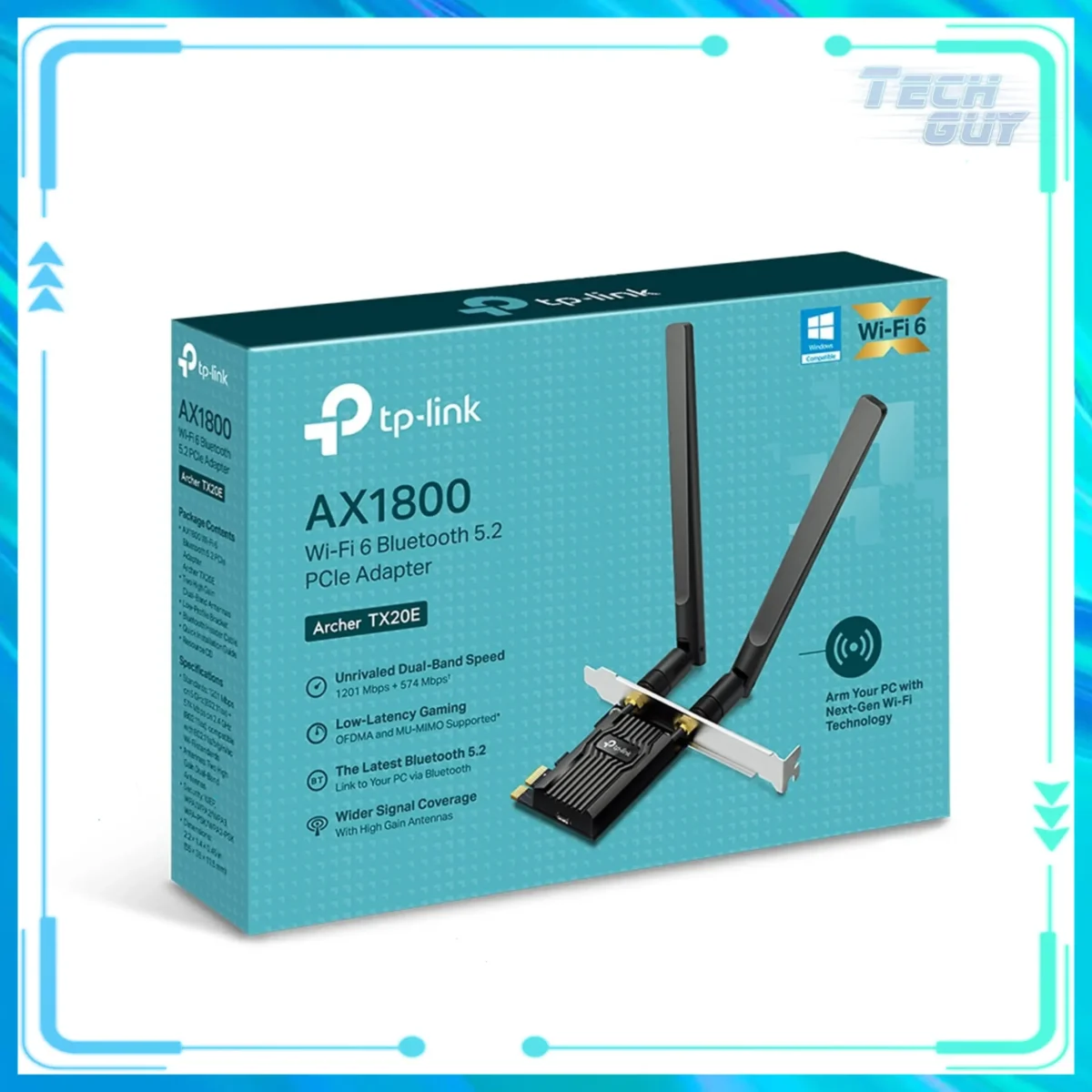 TP-Link Archer TX20E WiFi 6 AX1800 無線網絡卡 1