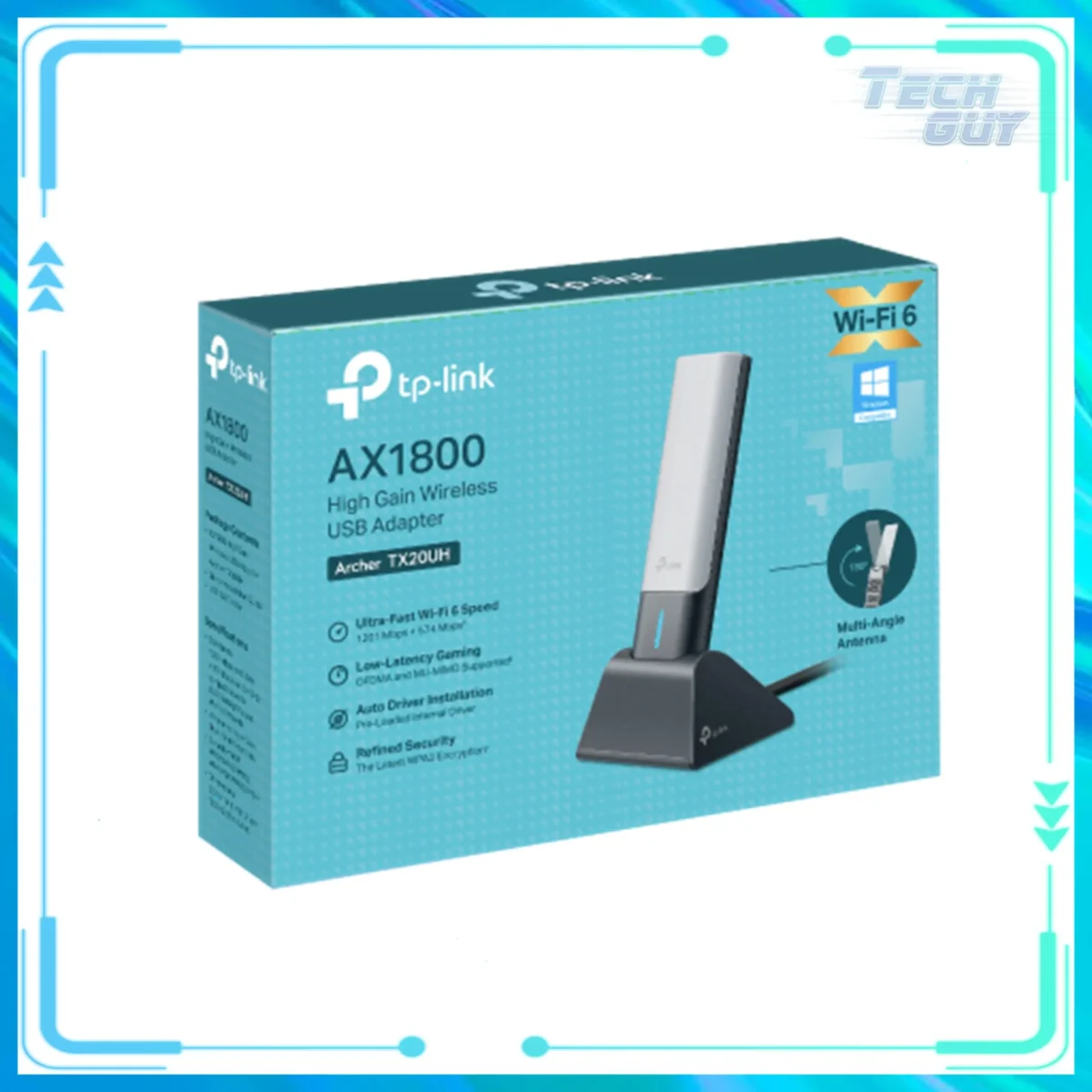 TP-Link Archer TX20UH WiFi 6 AX1800 USB無線網絡卡 2