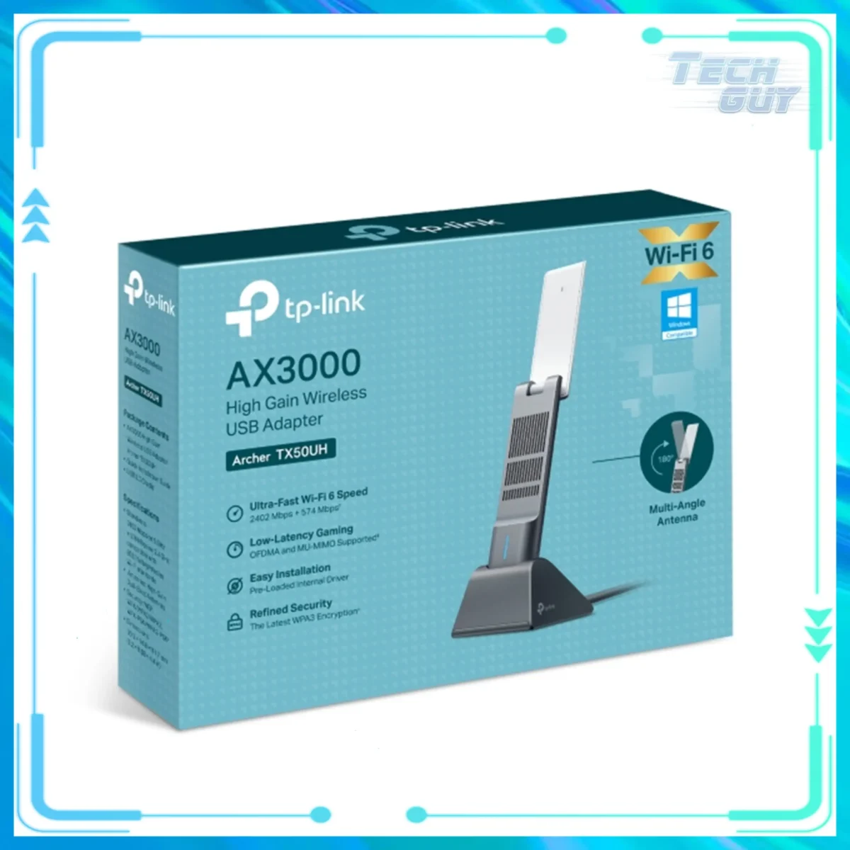 TP-Link Archer TX50UH WiFi 6 AX3000 USB無線網絡卡 2