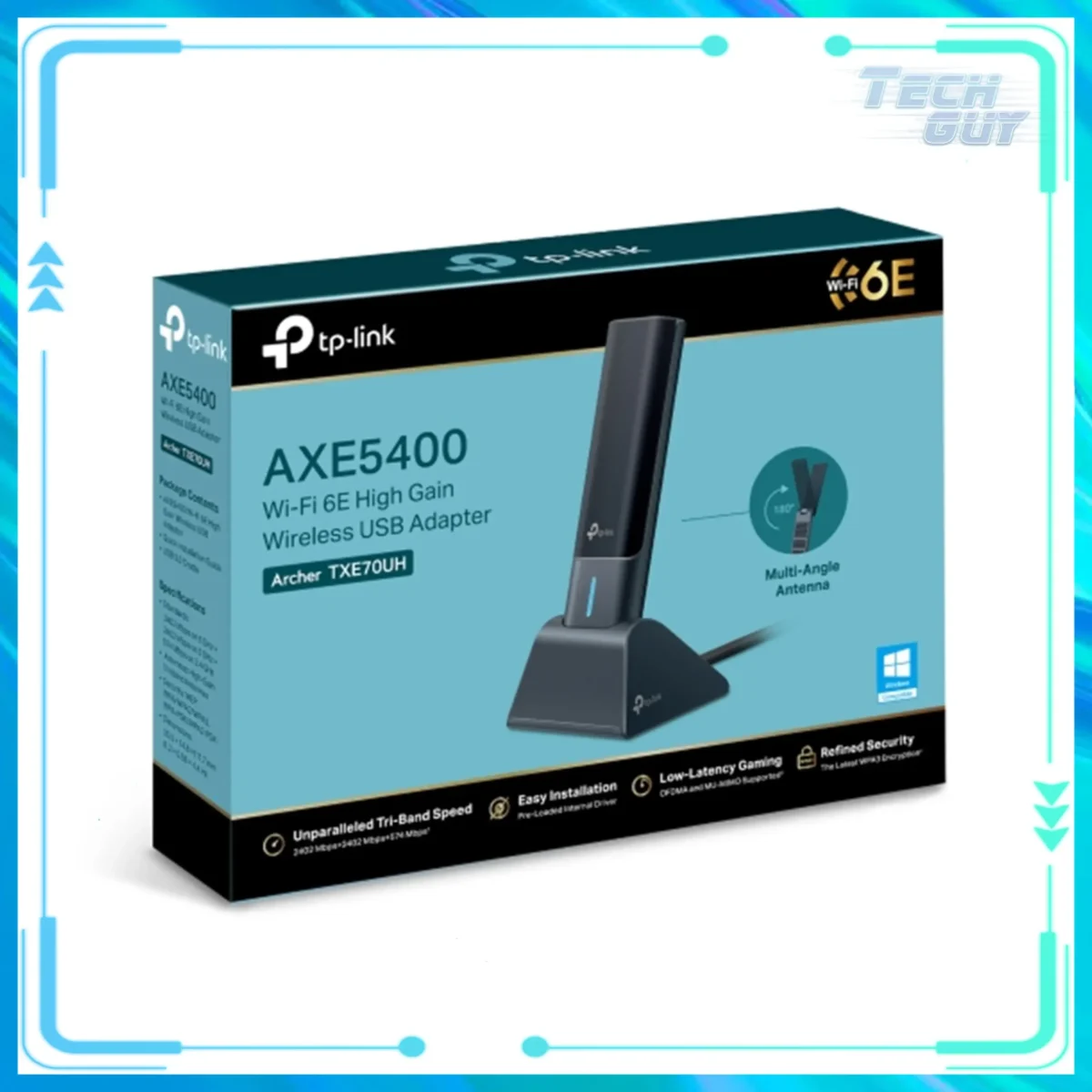 TP-Link Archer TXE70UH WiFi 6E AXE5400 USB無線網絡卡 3