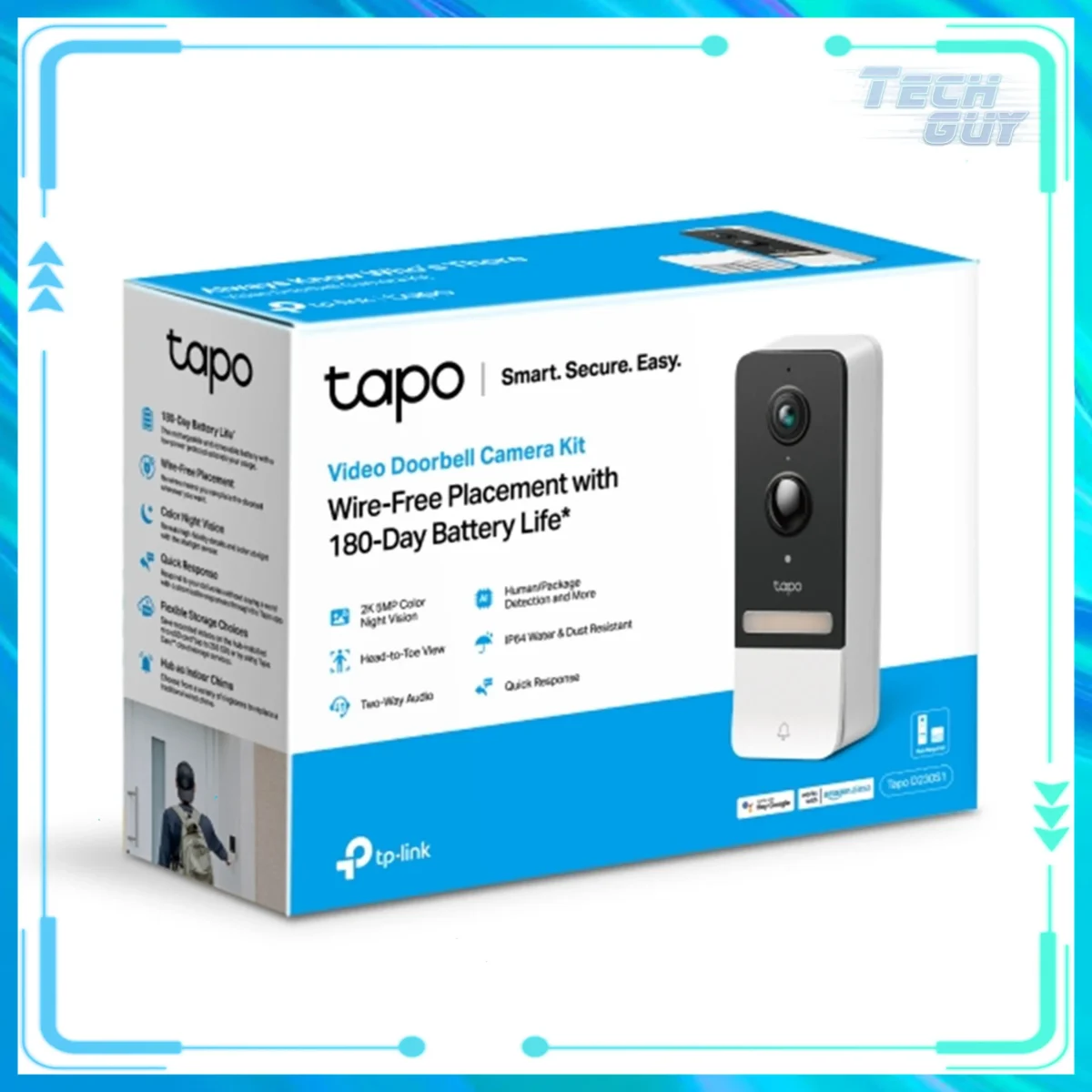 TP-Link D230S1 充電式智能門鈴 2