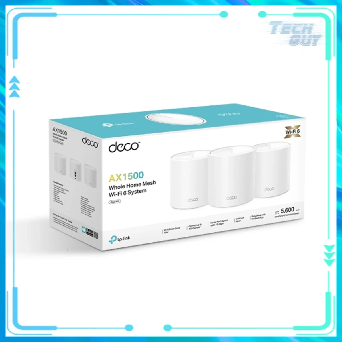 TP-Link Deco X10 WiFi 6 AX1500 雙頻路由器 1