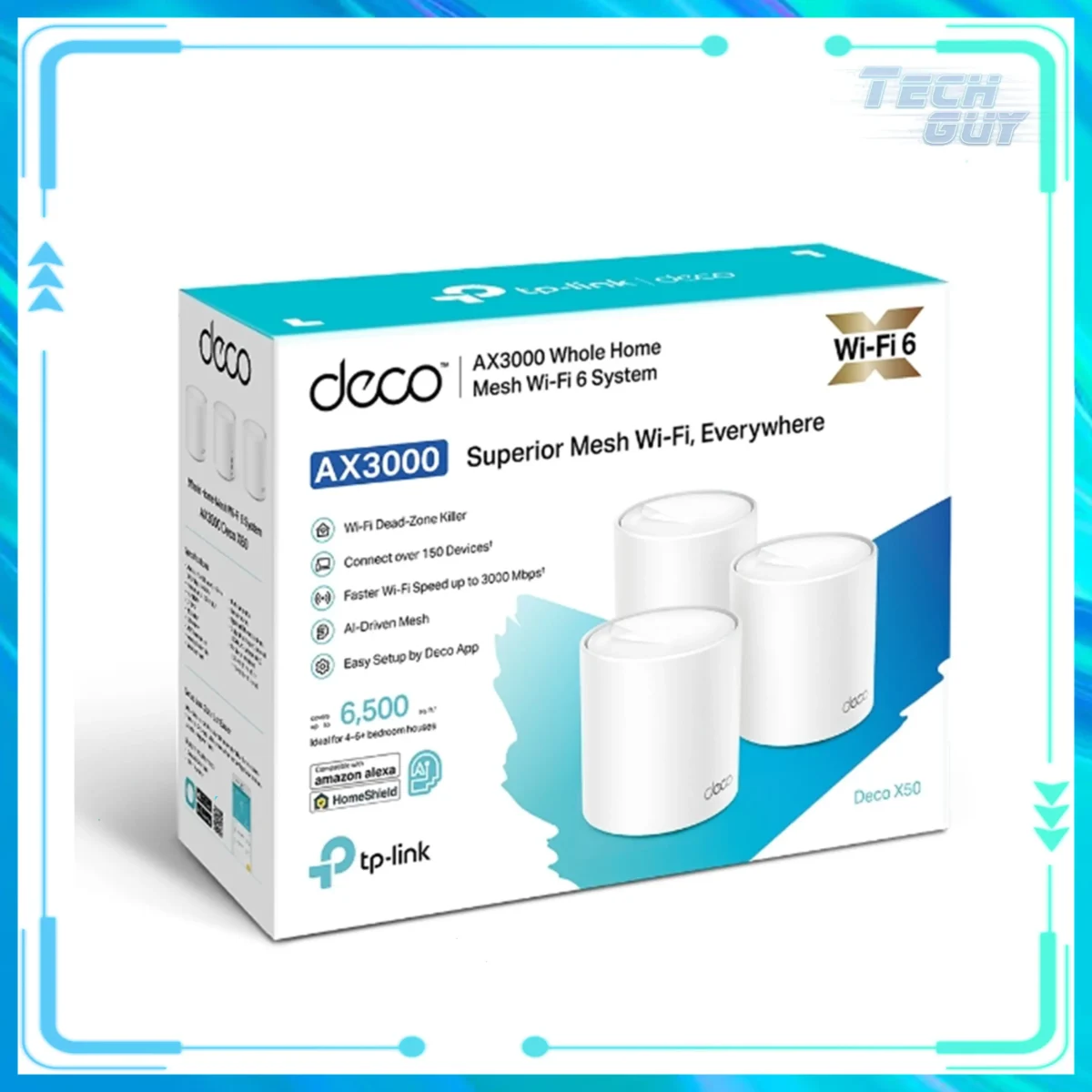 TP-Link Deco X50 WiFi 6 AX3000 雙頻路由器 2