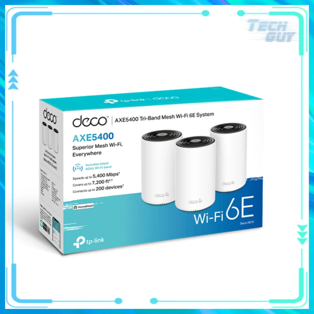 TP-Link Deco XE75 WiFi 6E AXE5400 三頻路由器 3