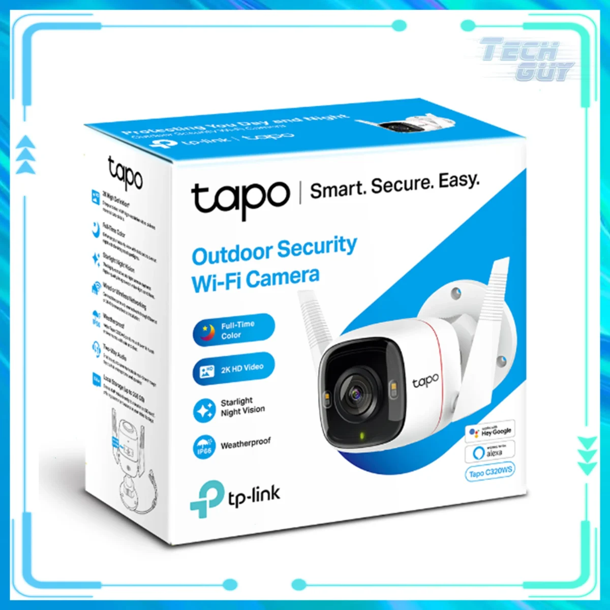 TP-Link Tapo C320WS 1440P 戶外網絡攝影機 2