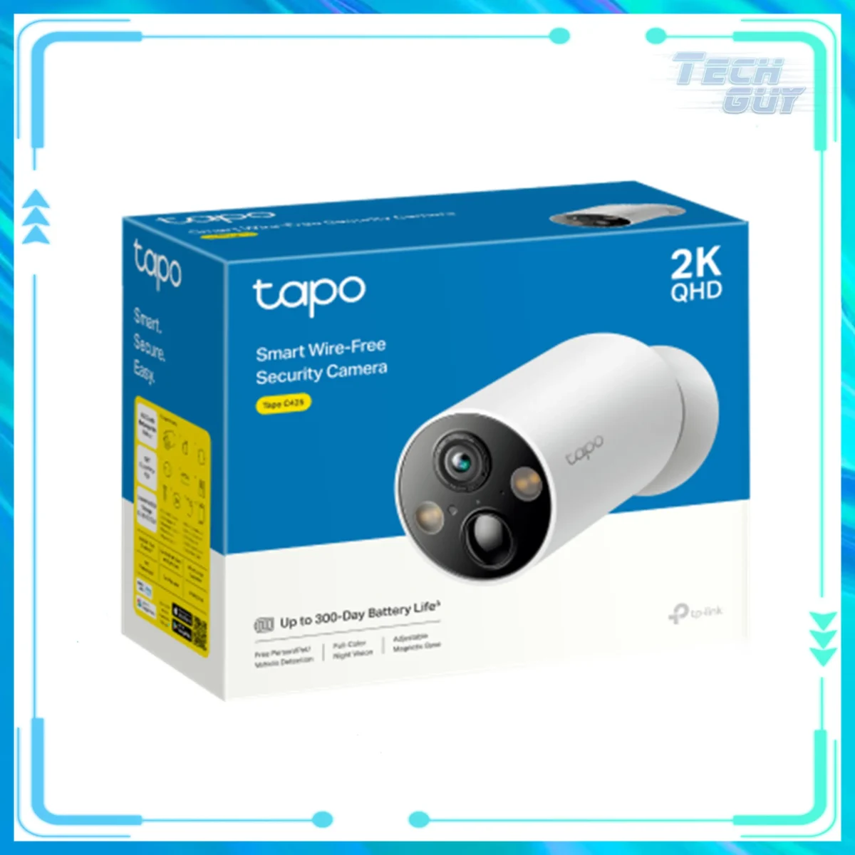 TP-Link Tapo C425 1440P 充電式網絡攝影機 2