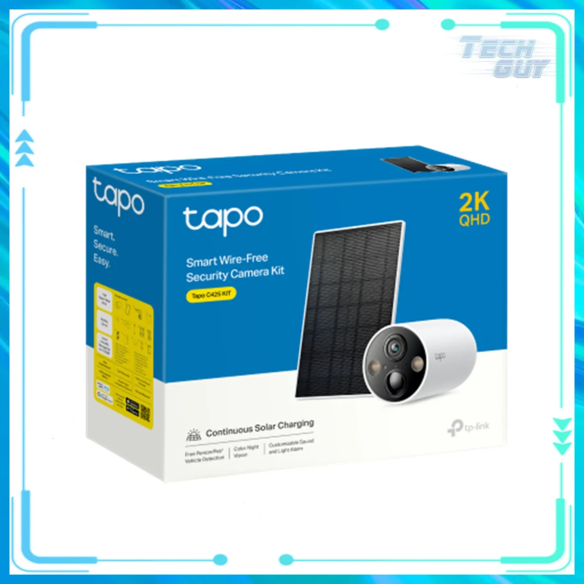 TP-Link Tapo C425 Kit 1440P 充電式網絡攝影機 (連太陽能板) 1