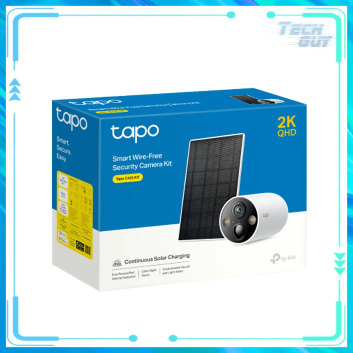 TP-Link Tapo C425 Kit 1440P 充電式網絡攝影機 (連太陽能板) 1