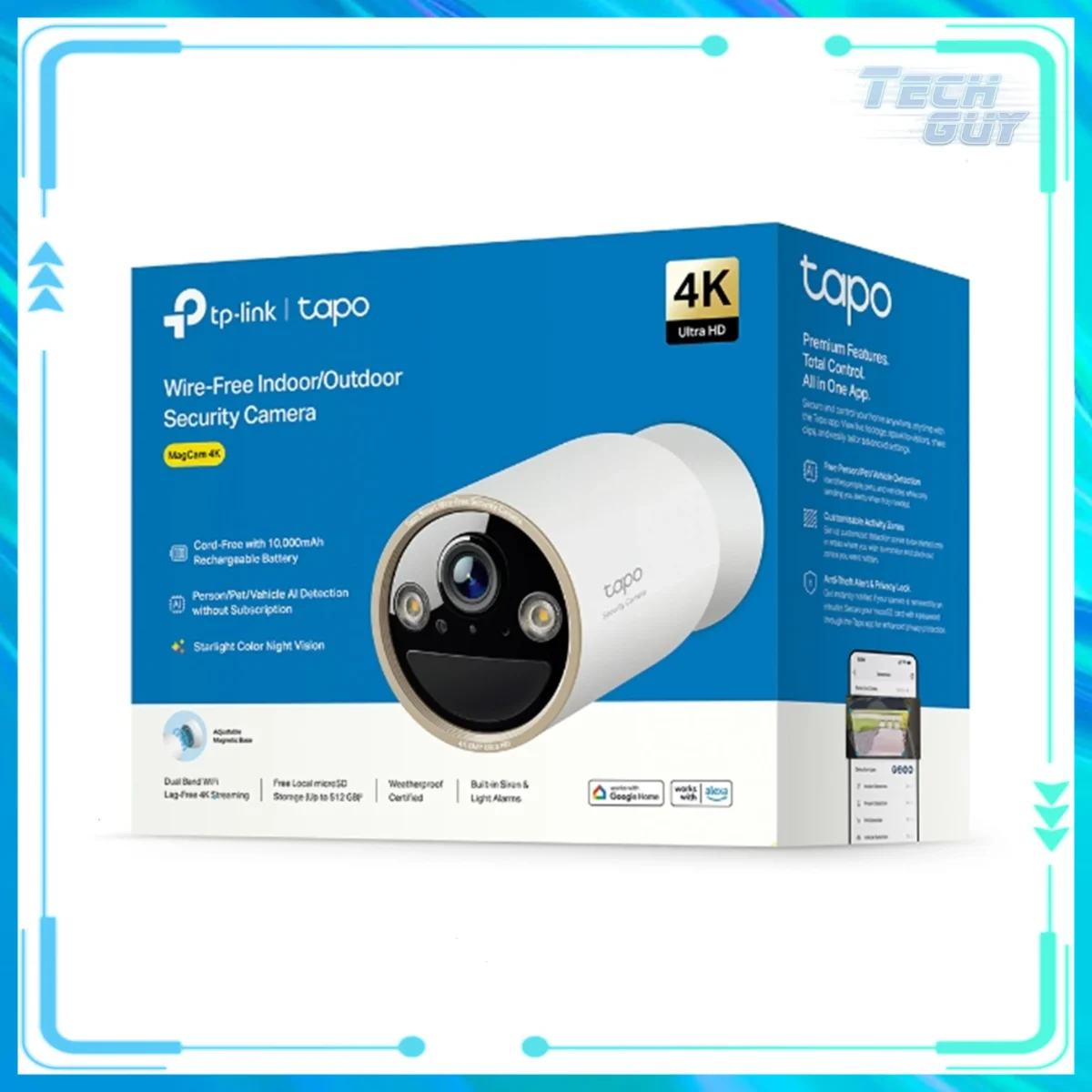 TP-Link Tapo C460 4K 充電式網絡攝影機 2