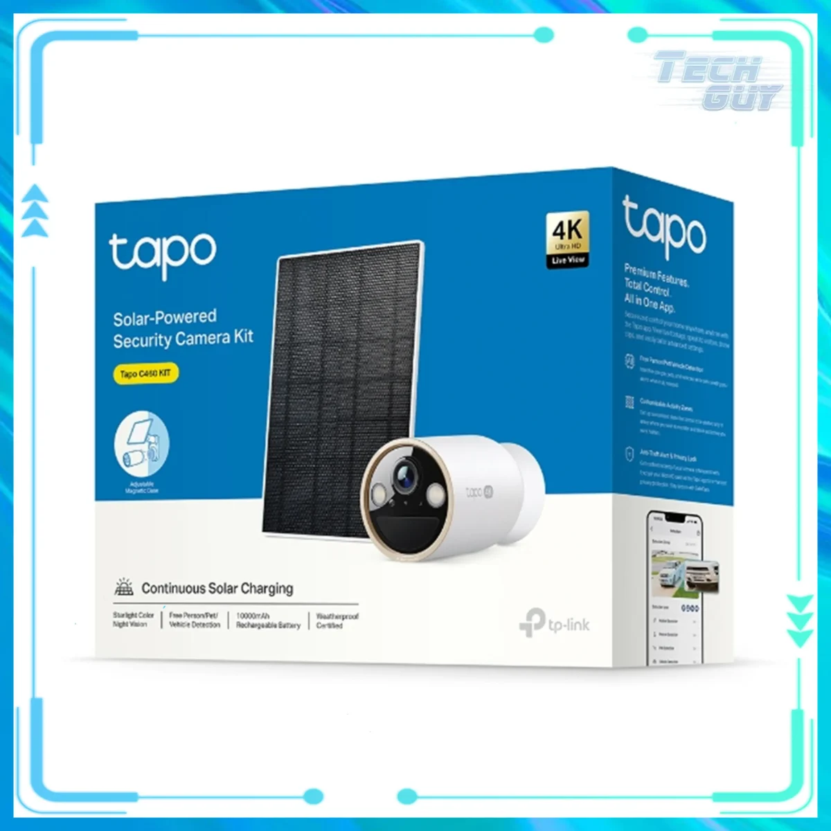 TP-Link Tapo C460 Kit 4K 充電式網絡攝影機 (連太陽能板) 2
