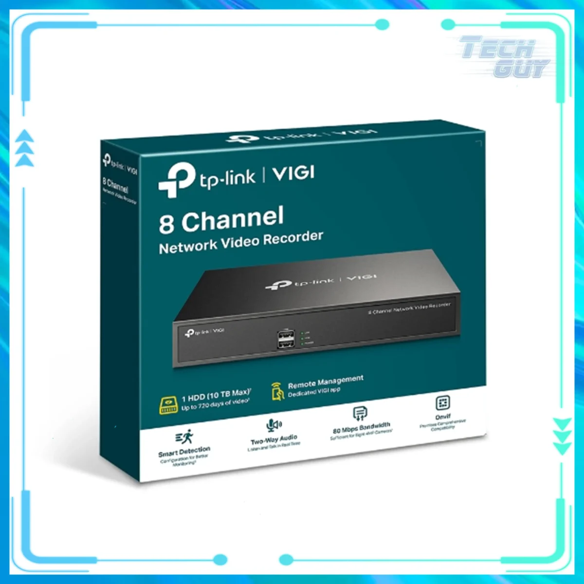 TP-Link VIGI NVR1008H NVR監控主機 2