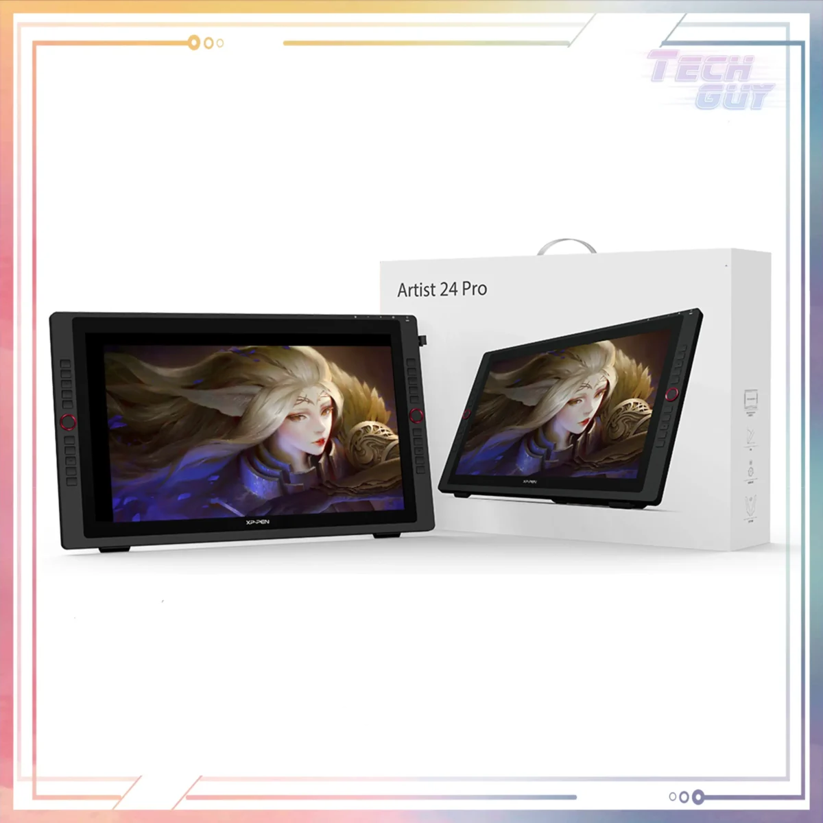 Xp-pen Artist Pro 24 16K 165Hz 數顯繪圖板 1