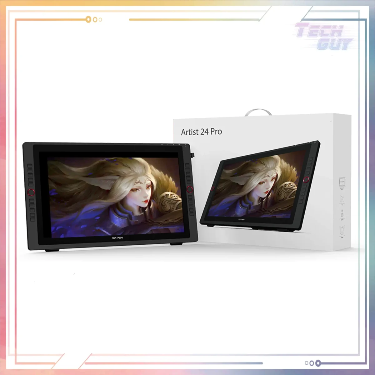 Xp-pen Artist Pro 24 16K 165Hz 數顯繪圖板 1