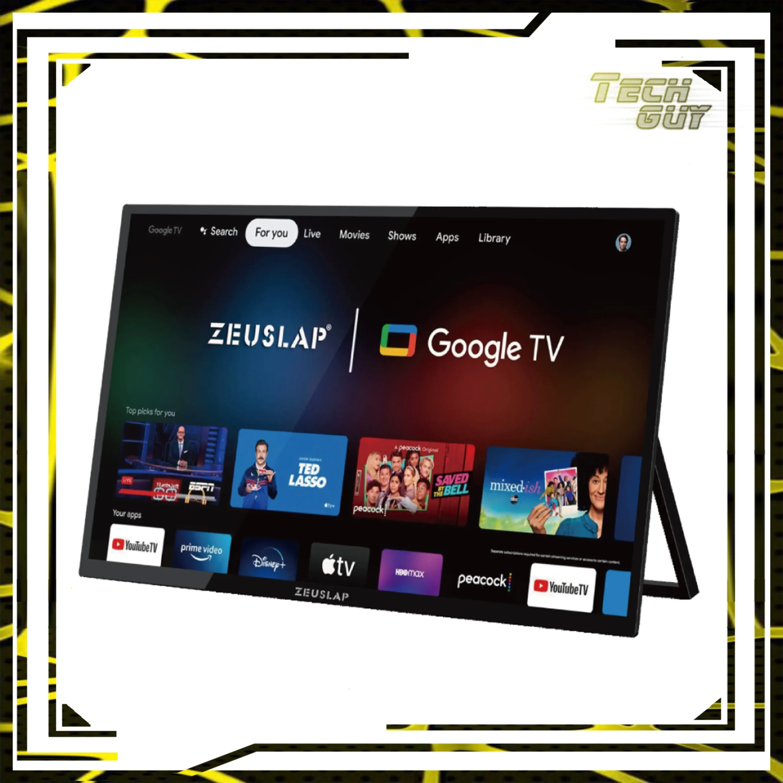 Zeuslap 18.5寸 1080P Google TV Z18TV Pro