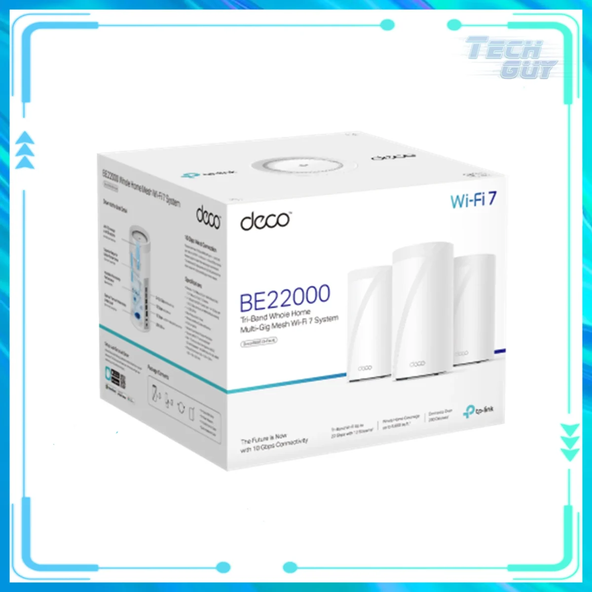 TP-Link Deco BE85 WiFi-7 BE22000 三頻路由器 3