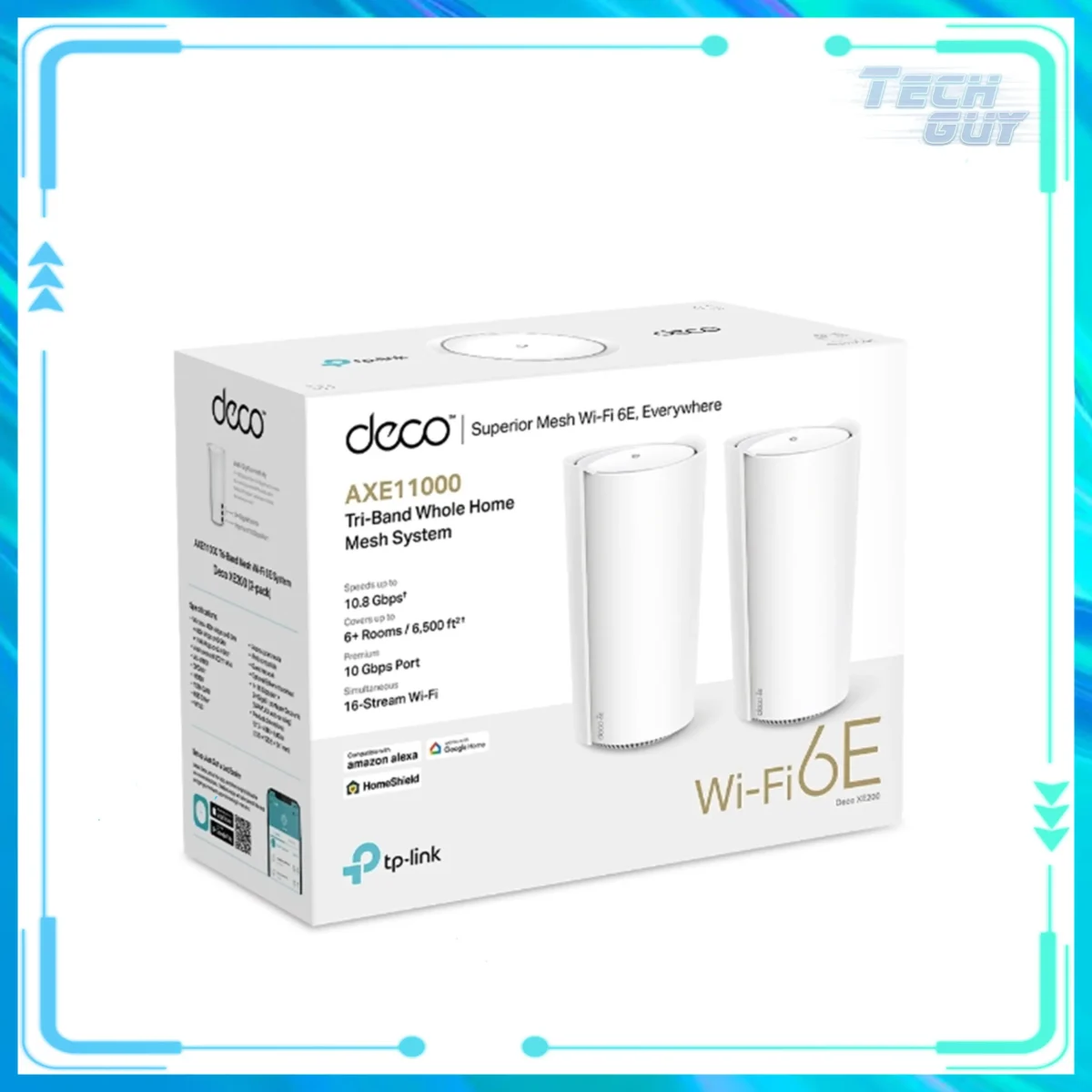 TP-Link Deco XE200 WiFi 6E AXE11000 三頻路由器 2
