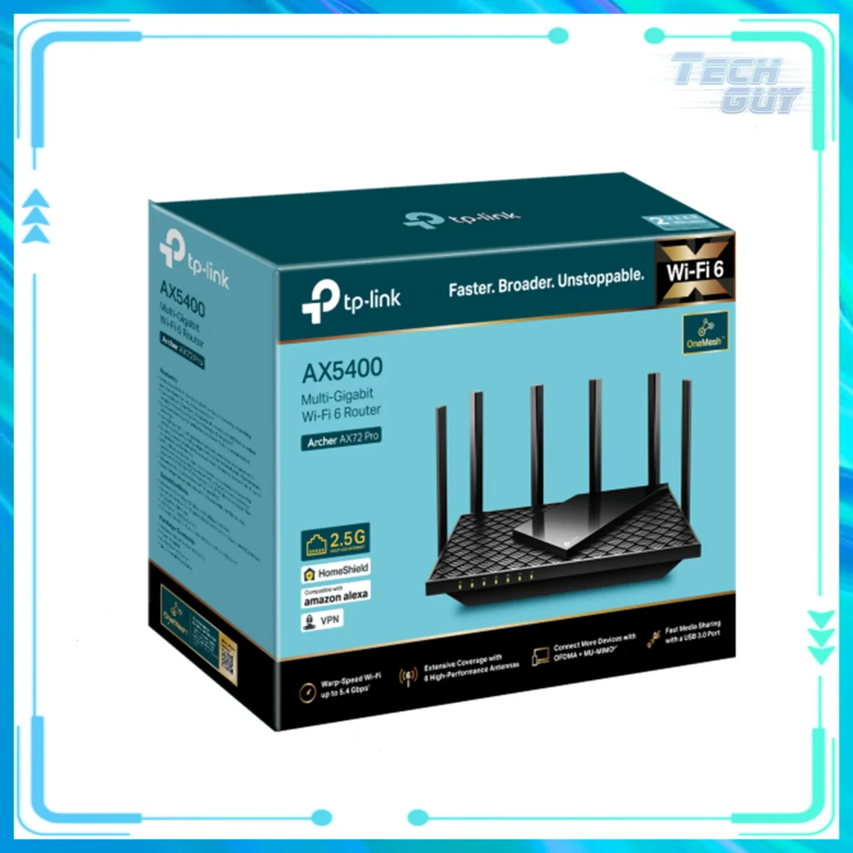TP-Link Archer AX72 Pro WiFi 6 AX5400 雙頻路由器 1