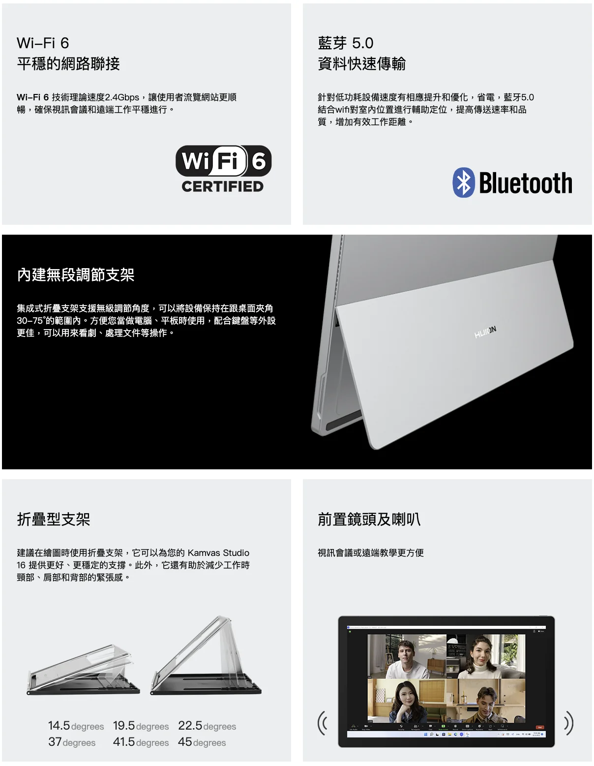 Huion Kamvas Studio 16 數顯繪圖板 1