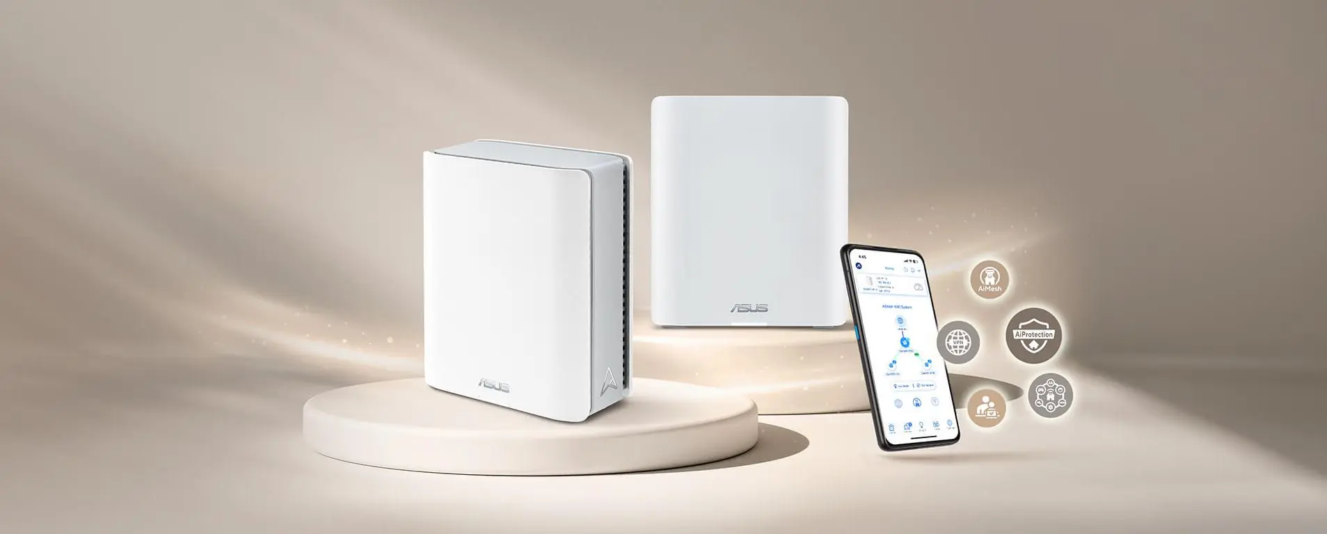 ASUS BT8 BE14000 WIFI 7 三頻路由器 (2件裝) 3