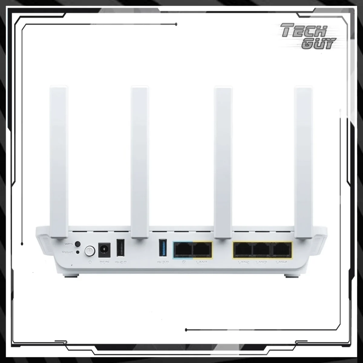 ASUS EBR63 AX3000 WiFi 6 雙頻路由器 2