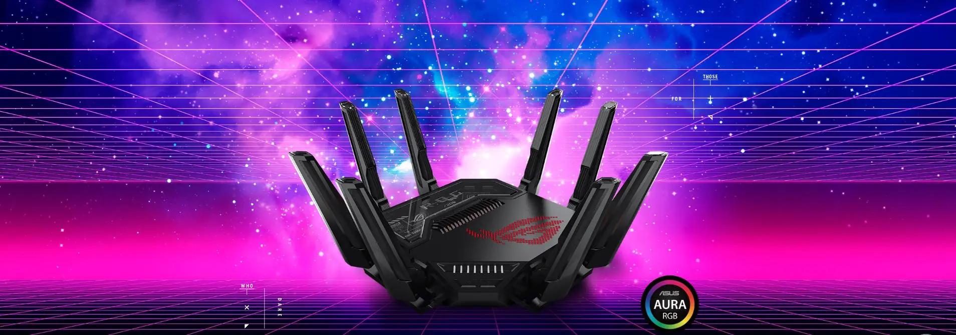 ASUS ROG Rapture GT-BE98 BE25000 WIFI 7 四頻電競路由器 3