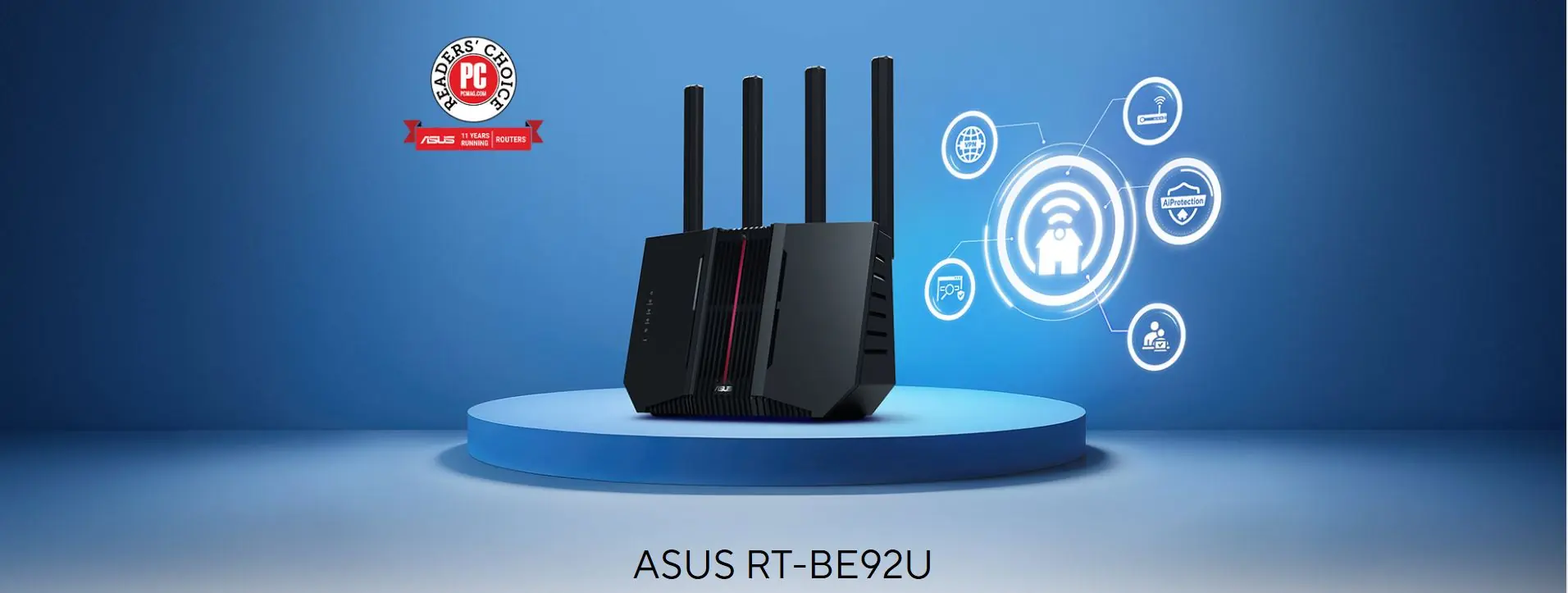 ASUS RT-BE92U BE9200 WIFI 7 三頻路由器 3