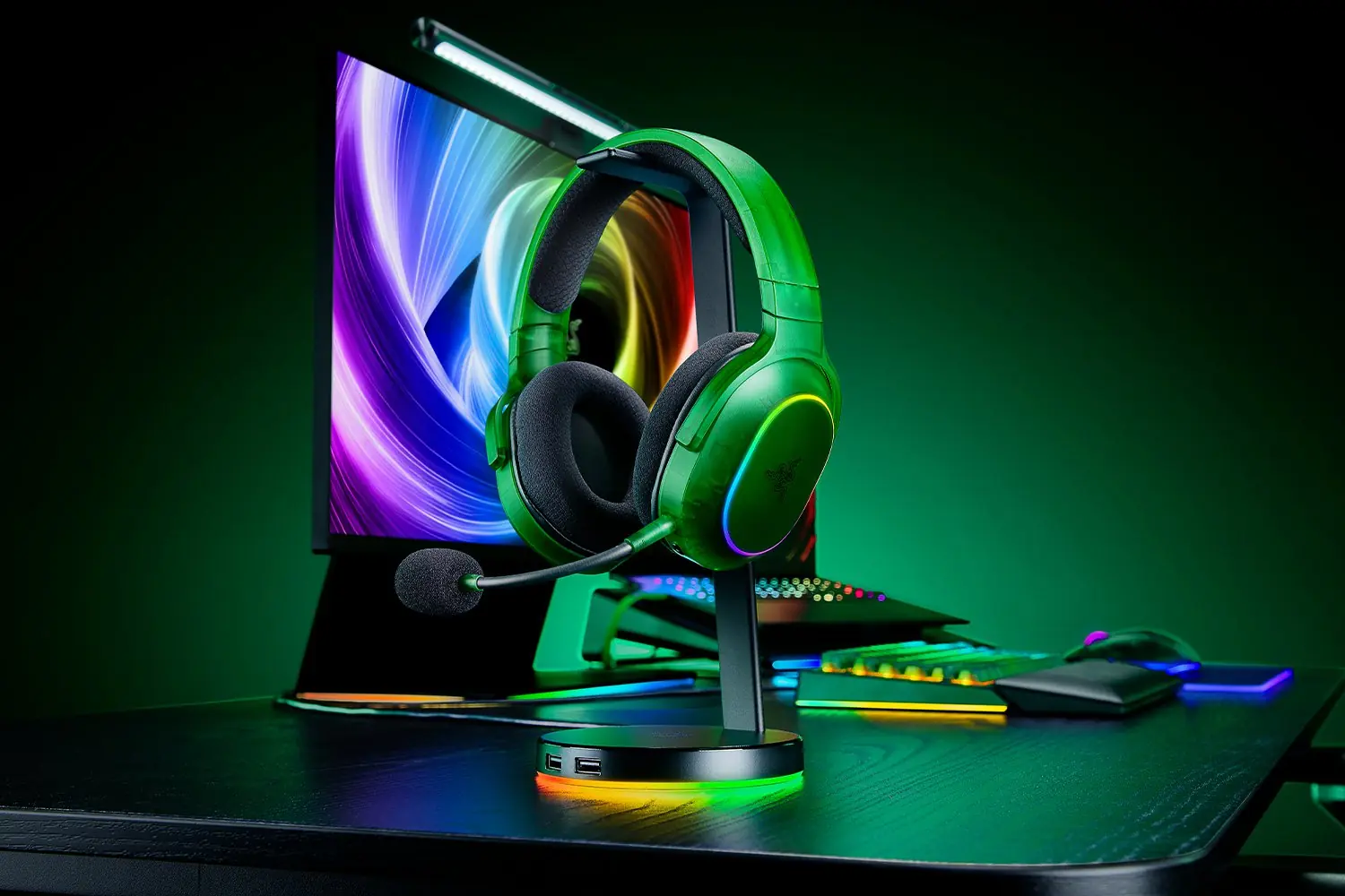 Razer Barracuda X Chroma Phantom Green Edition 無線電競耳機 3
