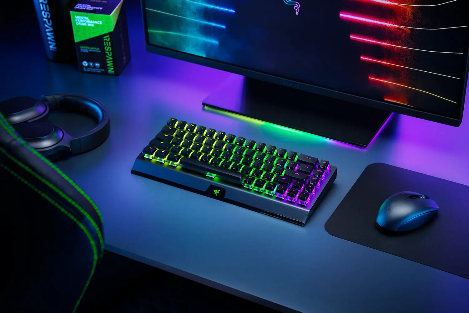 Razer BlackWidow V3 Mini HyperSpeed - Phantom Edition 機械鍵盤 (綠軸) 4