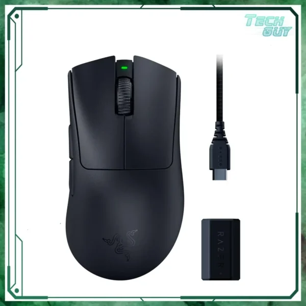 Razer DeathAdder V3 Pro 遊戲滑鼠 (HyperPolling Wireless Dongle Bundle - World Packaging)