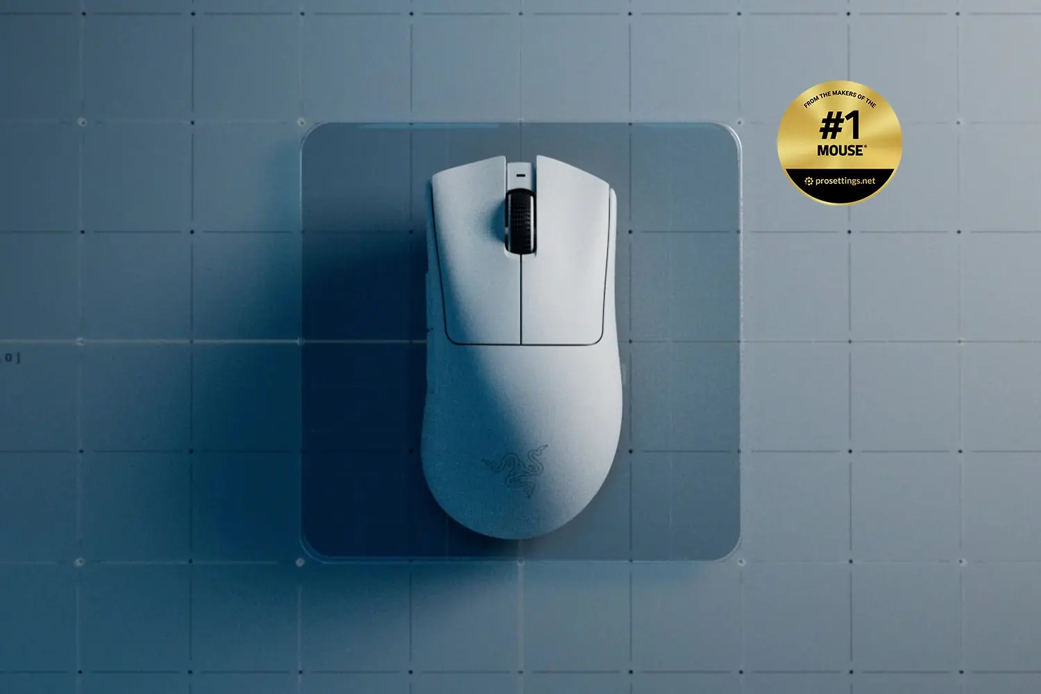 Razer DeathAdder V3 Pro 遊戲滑鼠 (白色) 3